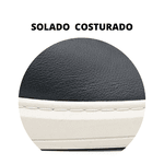 TENIS COLLINS MARINHO 100% COURO ELASTICO SOLADO COSTURADO LANCAMENTO 