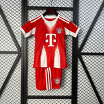 Conjunto Infantil Bayern de Munique Home I 25/26 - Vermelho