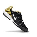 Chuteira Society Nike Air Zoom Total 90 II Preta/Dourada