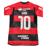 Camisa Flamengo Home 2023 - Gabi 10 + Patrocínio - Torcedor Masculina