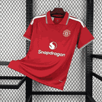 Camisa Manchester United POLO Home I 26/27 – Vermelha – Torcedor Masculina