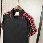 Camisa Flamengo Lifestyle 25/26 - Preta - Torcedor Masculina