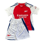 Conjunto Infantil Arsenal Home I 2024/25 - Vermelho