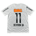Camisa Retro Santos Neymar JR 11 - 11/12 Masculina - Branca