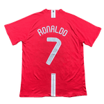 Camisa Retrô Manchester United Home I Cristiano Ronaldo 7 - 2007/08