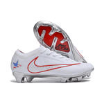 Chuteira Campo Nike Zoom Mercurial Rapinoe (FG) - Branco/Vermelho