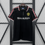 Camisa Retrô Manchester United Home I 1998 - Vermelha - Masculina