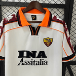 Camisa Retrô Roma Home I 1998 - Branca - Masculina
