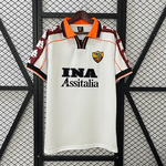 Camisa Retrô Roma Home I 1998 - Branca - Masculina