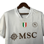 Camisa Napoli Away II 25/26 - Bege - Torcedor Masculina