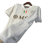 Camisa Napoli Away II 25/26 - Bege - Torcedor Masculina
