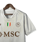 Camisa Napoli Away II 25/26 - Bege - Torcedor Masculina