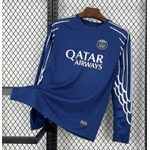 Camisa Manga Longa PSG Fourth IV 25/26 - Azul - Torcedor Masculina