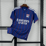Camisa Olympique Lyon Away II 25/26 - Azul - Torcedor Masculina