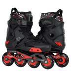 Patins Inline Freestyle Revolt Preto Rodas Pretas ABEC-9 Traxart