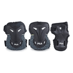 Kit de Proteção Fila Para Patins Estampado Black