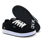Tênis QIX Chorão Pro Model Allan Mesquita Preto e Branco