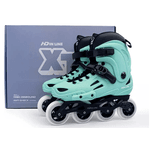 Patins Freestyle Inline HD inline XT - Verde Lançamento