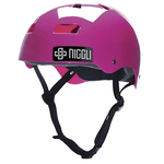 Capacete Iron Pro N1 Rosa para Skate e Patins Niggli
