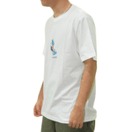 Camiseta Mixing Chaze Manga Curta Estampada Branco