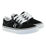 Tênis Qix Skate Combat Preto e Branco