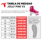 Patins Quad Traxart Jolly V3 Estilo Conforto e Estabilidade para Iniciantes