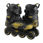 Patins Traxart Mesh Urban 80mm ABEC-9 Black e Gold