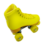 Patins Quad Foxxy Amarelo 4 Rodas Abec 5 Traxart