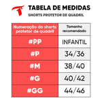 Bermuda Protetora de Quadril Traxart GB-217 Segurança e Mobilidade para Esportes Radicais