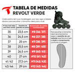 Patins Inline Freestyle Urban Traxart Revolt Verde