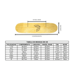 Shape Hard Maple Canadense Be Happy 8.125 Cisco