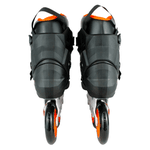 Patins New R3 Preto/Laranja- 110MM Abec-9 Cromo