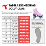 Patins Quad 4 Rodas Jolly Lilás Traxart Abec-7