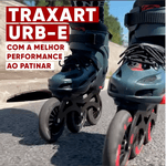 Patins Inline Freestyle Traxart URB-E 110mm Abec 7 Cromo