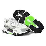 Tênis Qix Trek Out Door - Branco e Cinza