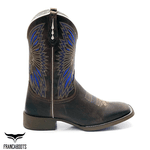 BOTA TEXANA MASCULINA INDIO AZUL FB145 FRANCA BOOTS 