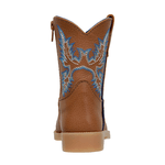 BOTA BABY TEXANA DE COURO AZUL
