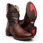 BOTA COUNTRY MASCULINA SANFONADA