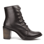 Bota Couro Feminina Fancy café