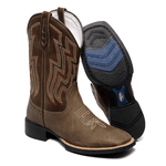 BOTA TEXANA FRANCA BOOTS MASCULINA BORDADA FB2247