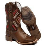 BOTA TEXANA FRANCA BOOTS MASCULINA FRANCA BOOTS BORDADA FB2256