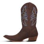 BOTA TEXANA MASCULINA COURO CRAZY HORSE CAFÉ