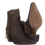BOTA TEXANA COUNTRY DE CANO CURTO SNAKER COR CAFÉ