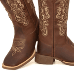 BOTA TEXANA FEMININA BORDADA A LASER FB120