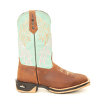BOTA TEXANA FEMININA BORDADA VERDE FB117 