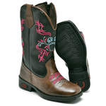 BOTA TEXANA COUNTRY feminina INFANTIL BORDADA