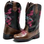 BOTA TEXANA COUNTRY feminina INFANTIL BORDADA