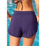 Saída Short Feminino Liso Frelith em Microfibra - MARINHO