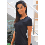 T-Shirt Fitness Frelith em Microfibra Hit - PRETO