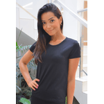 T-Shirt Fitness Frelith em Microfibra Hit - PRETO